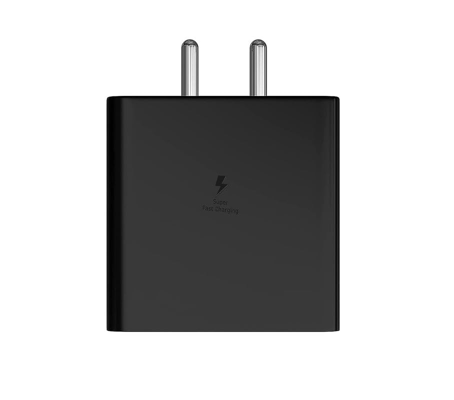 Image of 65W Charger for Samsung Galaxy S22 Ultra 5G Original QC Adapter Type C 3.0A High Speed Fast Turbo Charge QC 3.0 Smart SinglePort with 1m Type-C to C Charging & Sync Cable (Black, ST.AP2)