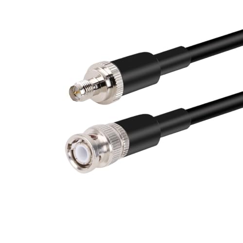 7D-FB RF����LMR400�P�[�u���R�[�hSMA�I�X���X-BNC�I�X�R�l�N�^�A���e�i�����W�����p�[�s�O�e�[���A�_�v�^(RP SMA F to BNC M,18M)