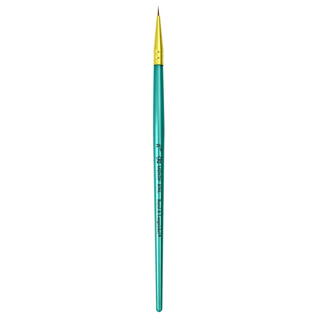 Menta Synthetic Sable Round Brush - 1