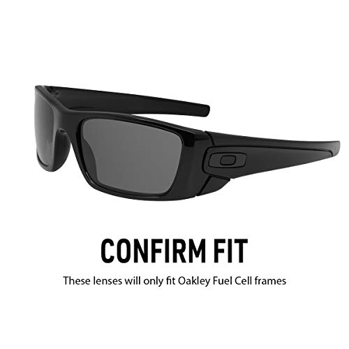 Polarized Ikon Iridium Replacement Lenses for Oakley Fuel Cell Sunglasses - + Red Mirror
