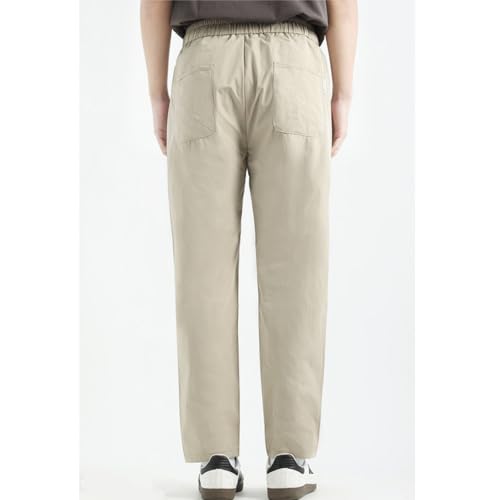 Men's Lightweight Casual Loose Trousers Drawstring Ice Silk Summer Long Sweatpants2