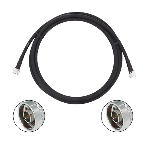 Câble coaxial LMR400UF de 6,1m avec connecteurs N-mâle vers N-mâle 50 ohms