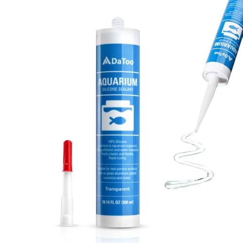 Aquarium Silicone Sealant Clear Type (10.14 Fl Oz)