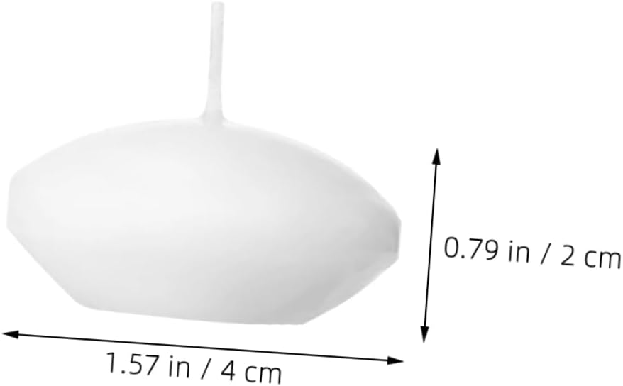 10pcs Unscented Floating Candles for Centerpieces for Weddings Birthdays and Romantic Dinners Water-Activated Illumination Unique Ambiance