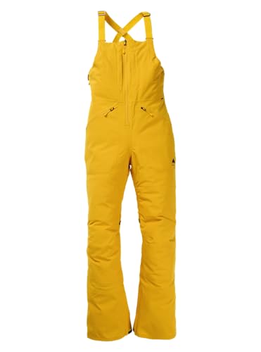 Burton Women's Reserve 2L Stretch Bib Pants, Goldenrod, XS