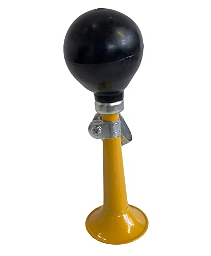 Fahrradglocke Glocke Fahrradklingel Fahrradhupe aus Metall (Hupe-Metall03) (Gelb)