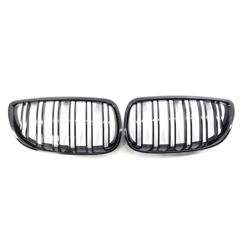 Grille de calandre double ligne noir brillant style sport E92 E93 2006-2009