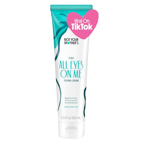 Not Your Mother’s All Eyes On Me 3-in-1 Hair Styling Cream with UV Protection – Styling Cream for All Hair Types