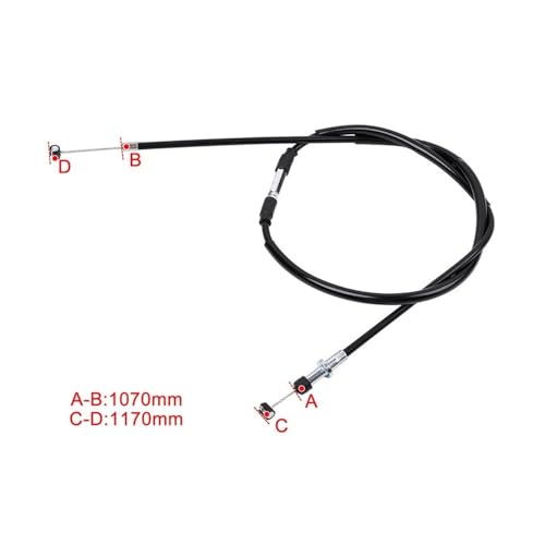 Câble d'embrayage de précision pour KX250F gaine renforcée en acier
