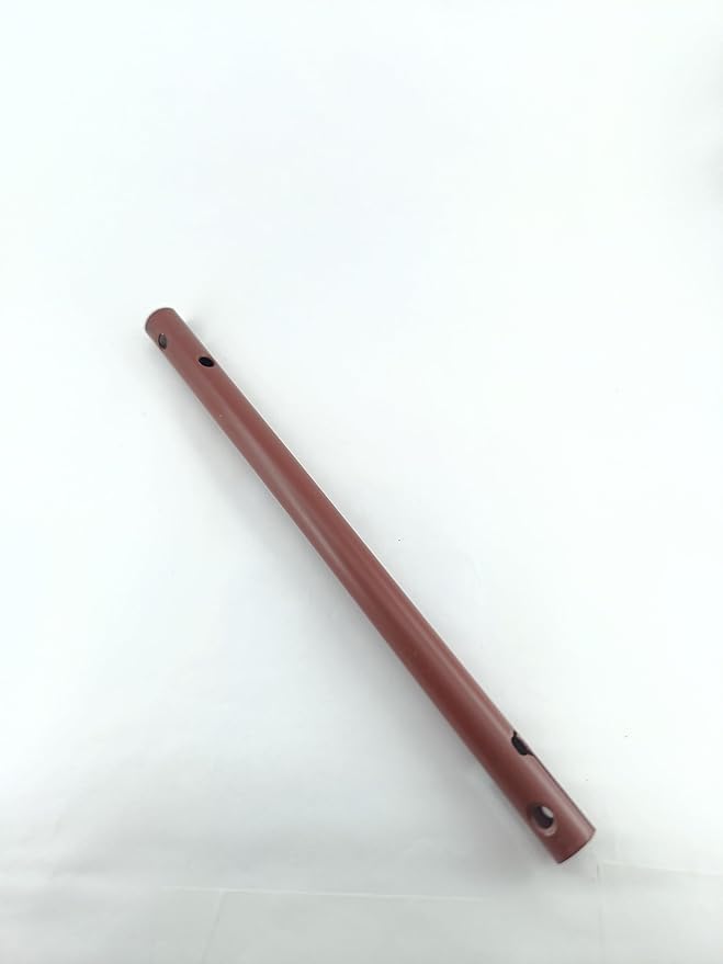 Image of True Light Ceiling Fan Down Rod 1.5 Feet (18 Inch) (Powder Coated Brown) Fan Hanging Rod Fan Pipe High Durability, Heavy Duty - 1 piece (Brown color)