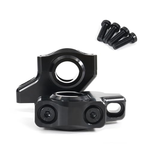 Rehausseurs barre guidon moto 22 mm avec inclinaison et décalage ergonomique