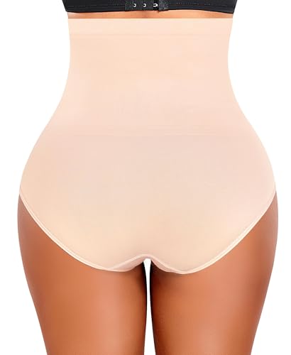 Image of Werena High Waisted Tummy Control Shapewear Panties for Women Body Shaper Underwear