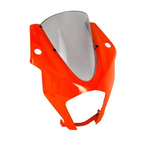 Pare-Brise RC390 2022-2023 aérodynamique et résistant gris et orange