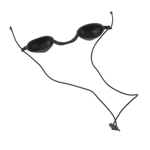 BELLIFFY Juego De 3 Piezas Parche Ocular de Protección para Ipl con Estuche Gafas Uv para Terapia de Luz Protección para Ojos Tratamientos Láser y Depilación Ipl