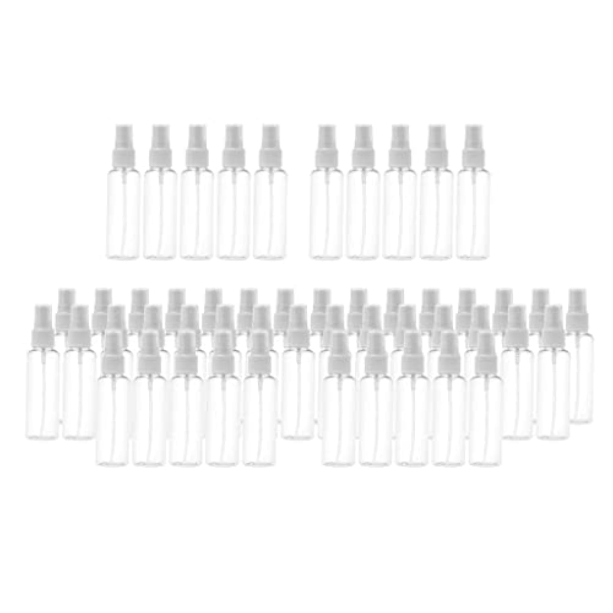 50pcs Fine Mist Perfume Makeup Clear Empty Sprayer Bottle