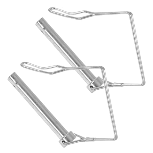 ULTECHNOVO 2pièces Goupille De Verrouillage De Coupleur Goupille De Remorque De Sécurité Heavy Duty Accessoire De Traction Pour Attelage De Camion