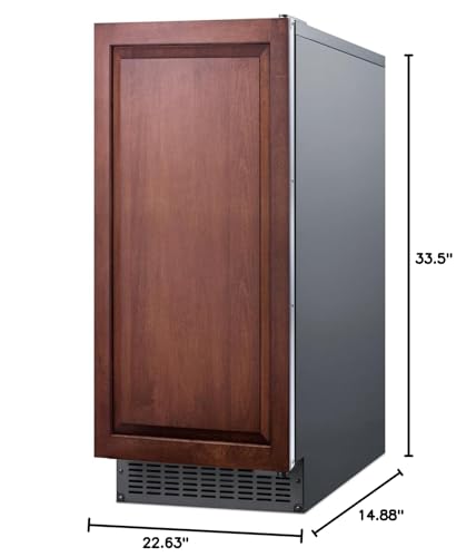 Fabricadora de hielo Summit 15" panel listo 47 lb miniatura 6