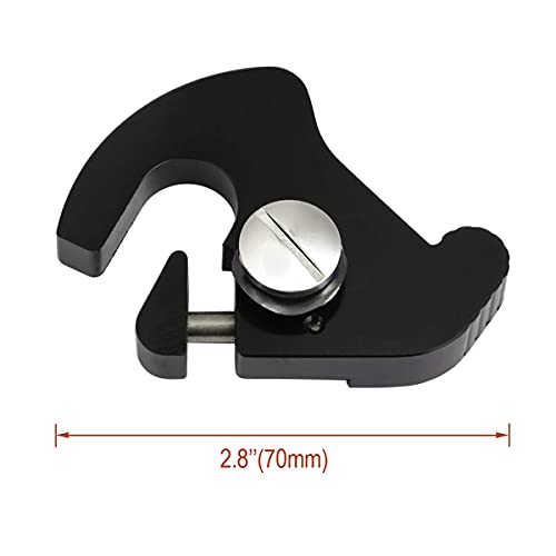 Tcmi Detachable Rotary Mounting Sissy Bar Luggage Rack Latch Clips Kit Fits For Harley Davidson Sportster Touring Street Glide Road King Electra Glide 1986-2021 Chrome#9 Latch Clips 7013128 #TOP3