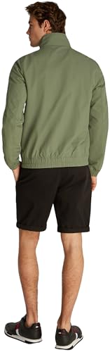 Tommy Jeans Men’s Essential Casual Bomber Jacket, Aruba Green, XL - Image 2