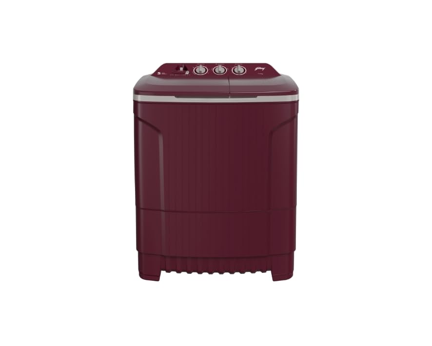 Godrej 7.5 Kg 5 star Edge Prima Semi-Automatic Top Loading Washing Machine (WSEDGE CLS 75 5.0 PRA MNRD, Wine Red, 100% rust proof poly propylene body)-picture-37