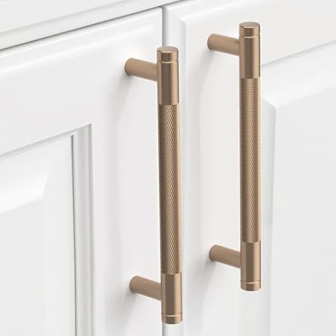 9BUILD Dark Champagne Bronze Cupboard Handles Cover