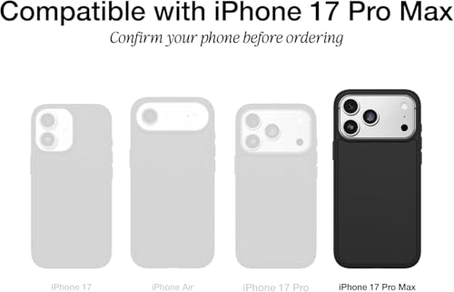 Image of OtterBox iPhone 17 Pro Max (Only) - Defender Series Case - Vintage Indigo Dream (Blue & Black) - Snaps on MagSafe - Tough - Rugged & Durable