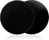 DigiELE Core Sliders, Dual Sided Gliding Discs Uso su Moquette o Pavimenti in Legno per Allenamento Addominali, Yoga, Pilates, Crossfit, Palestra e casa, per Tutte Le Superfici Esercizio