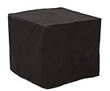 DELSbbq 32 inch Square Fire Pit Cover, Waterproof 600D Heavy Duty Square Fire Pit Table Cover, Fit...