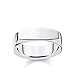 Produktbild Thomas Sabo Unisex-Ring Eckig silber 925 Sterlingsilber TR2279-001-21-54