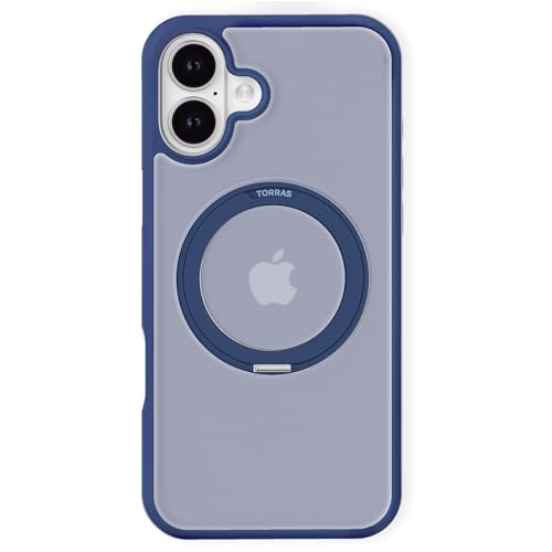 TORRAS Ostand R for Phone 16 Plus Case Protection 6.7 inch Blue