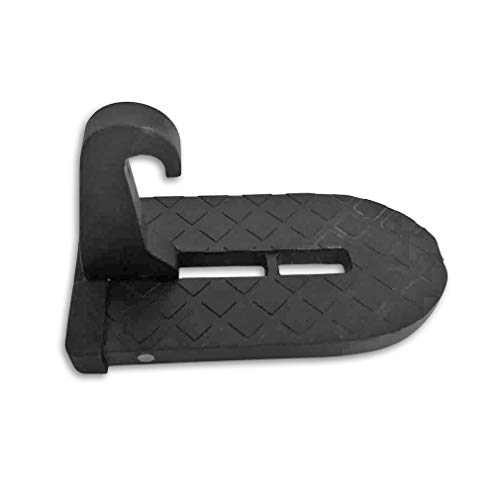 ジムニーJB64w ドアフックステップ アルミ合金 耐荷重 300kg コンパクト収納 ポーチ付き ブラック