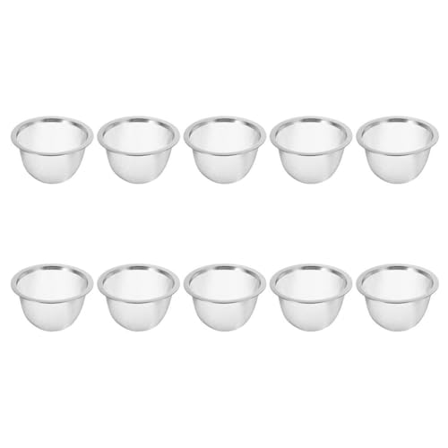 PRETYZOOM Stainless Steel Tea Infuser Fine Mesh Strainer Insert for Small Teapot 3 Inch Reusable Tea Filter for Loose Leaf Brewing