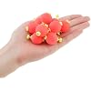 10pcs EVA Foam Fishing Floats Foam Fishing Bobbers, Fishing Bobbers Snap-On Push Button Round Floats, Bobbers Floats Foam Set Fishing Bobber (0.98 inch)