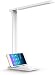 Produktbild LKESBO Schreibtischlampe LED Büro Dimmbare Tischleuchte Tischlampe Augenschutz mit Touch-Steuerung USB-Anschluss 4W 3 Helligkeitsstufen, 3 Farbmodi für Helles Zuhause Lesen Studieren