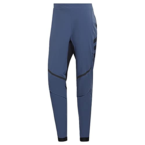 adidas Terrex Agravic Hybrid Trail-Running Pants Men's, Blue, Size 36