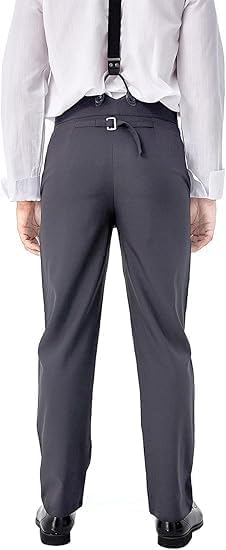 Men Medieval Steampunk Pants Adult Victorian Classic Trousers Halloween Vintage Costume - Image 7