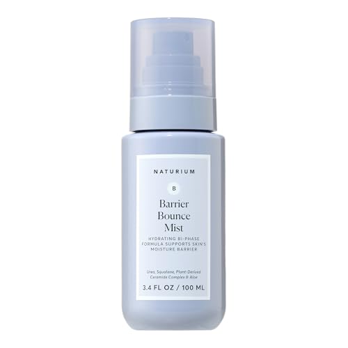 Naturium Barrier Bounce Mist Hydrating Skincare with Urea Squalane Plant-Derived Ceramide & Aloe 100 mL / 3.4 fl oz