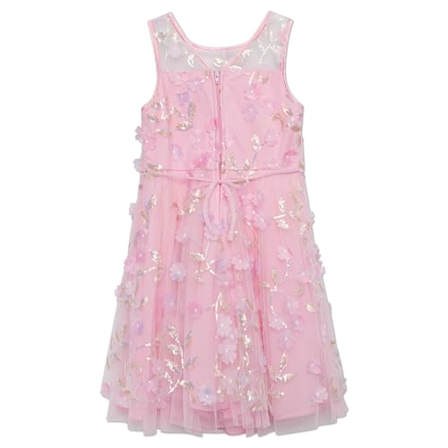 Speechless Girls' Sleeveless 3D Tulle and Sequin Party Dress2