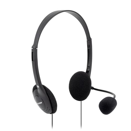 VulTech Cuffie Headset On Ear HS-01 con Microfono