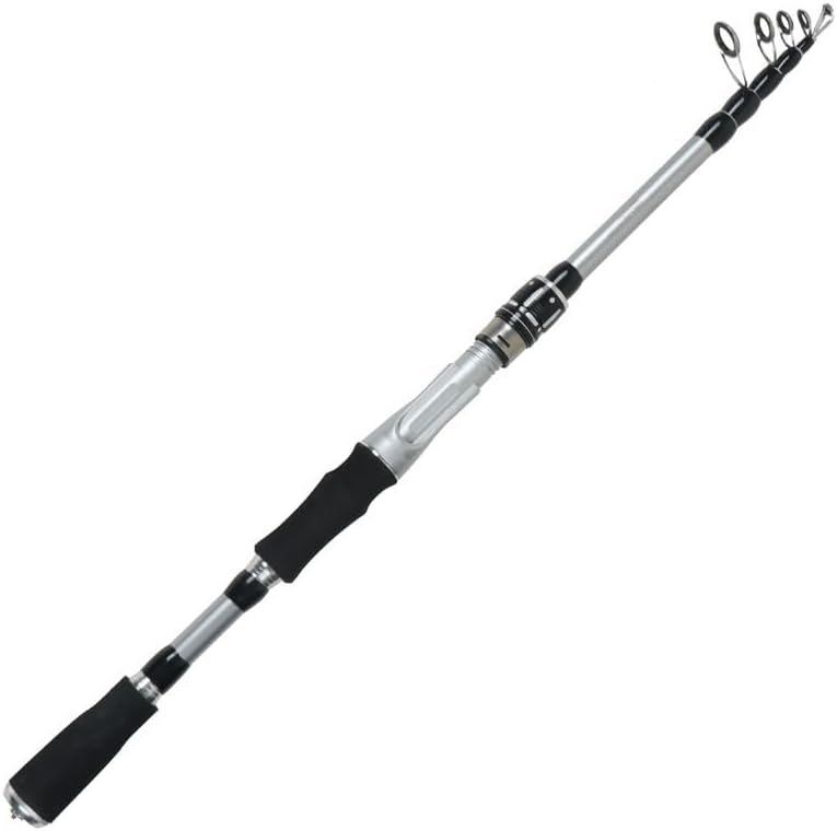 Luya Rod Portable Retractable Solid Straight Handle Long Range Fishing