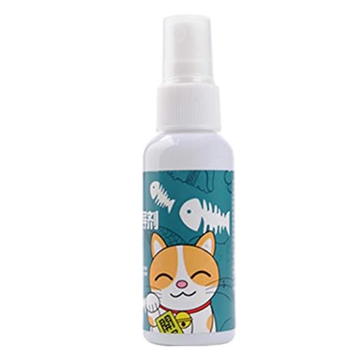 SUCHUANGUANG 50ml Gato Catnip Spray Juguete de Entrenamiento para Mascotas Natural Healthy Catmint Funny Scratch Toy Catnip