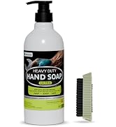 Jungarian Industrial Hand Cleaner for Auto Mechanics with Brush - Odour-removing Mechanic Soap fo...