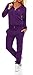 Produktbild Gennadi Hoppe Damen Jogginganzug Trainingsanzug Sportanzug, lila,S