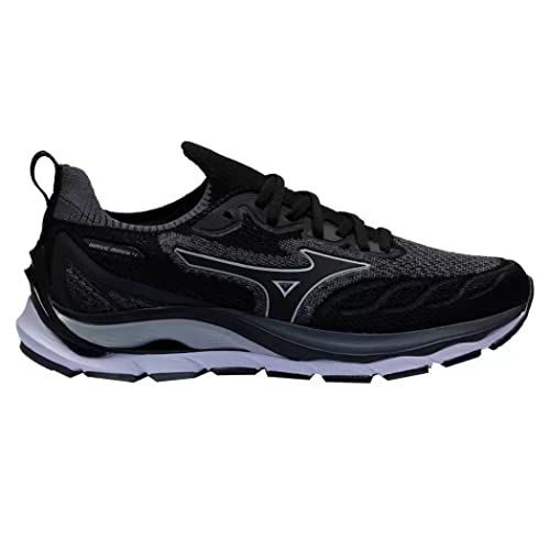 Tênis Mizuno Wave Mirai 4 Masculino Preto Tamanho:44;Cor:Preto