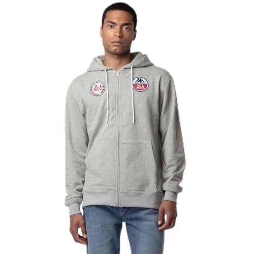 Veste Kappa 24H Le Mans Homme Gris 2XL l'Esprit de la Légende