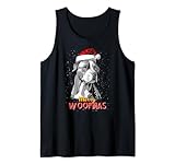 pitbull pittie cappello di babbo natale buon natale cane x-mas canotta