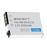 [ ] EN-EL12交換バッテリー3.7V 1500mAh