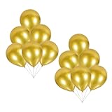 TOBBOMEY 50piezas Globos De Cumpleaños De Látex Metálicos Para Decoración De Fiestas Para Bodas y Celebraciones