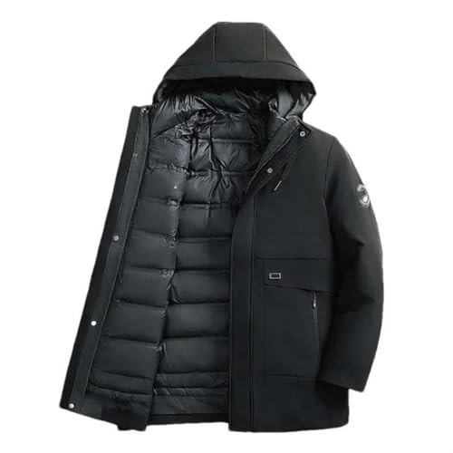 Chaqueta de invierno de negocios para el trayecto diario al trabajo con diseño grueso