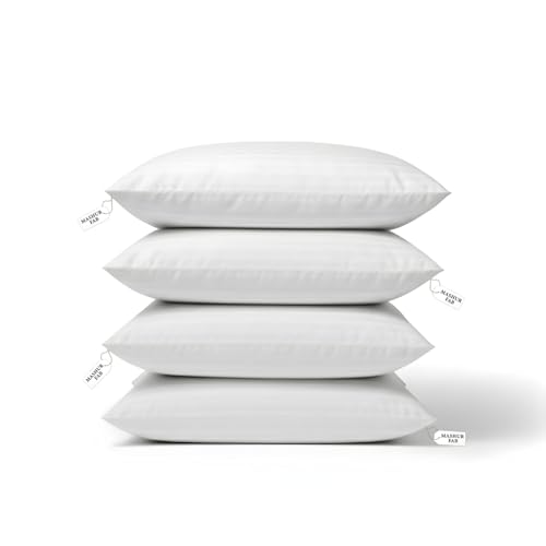 Image of Premium Soft Bed Pillow for Sleeping | Hypoallergenic Microfiber Filling | Hotel Quality Plush Support Cushion | Machine Washable Cotton Pillow | SleepHaven Luxury Pillow (4)